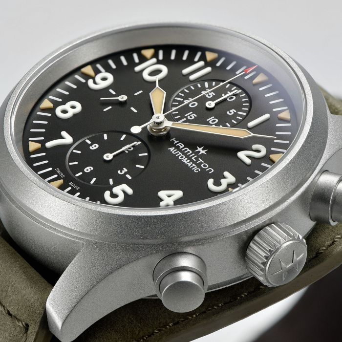 Khaki Field Auto Chrono - H71706830