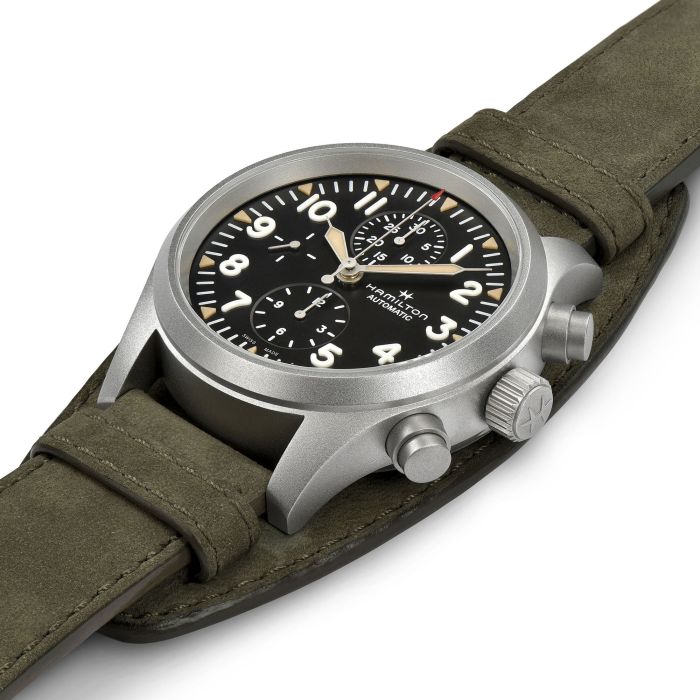 Khaki Field Auto Chrono - H71706830