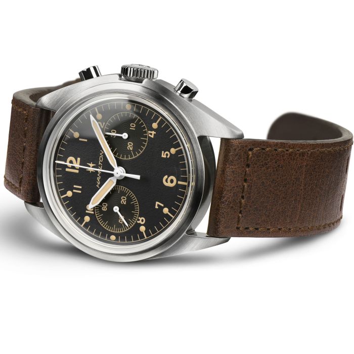 Khaki Aviation Pilot Pioneer Mechanical Chrono - H76409530