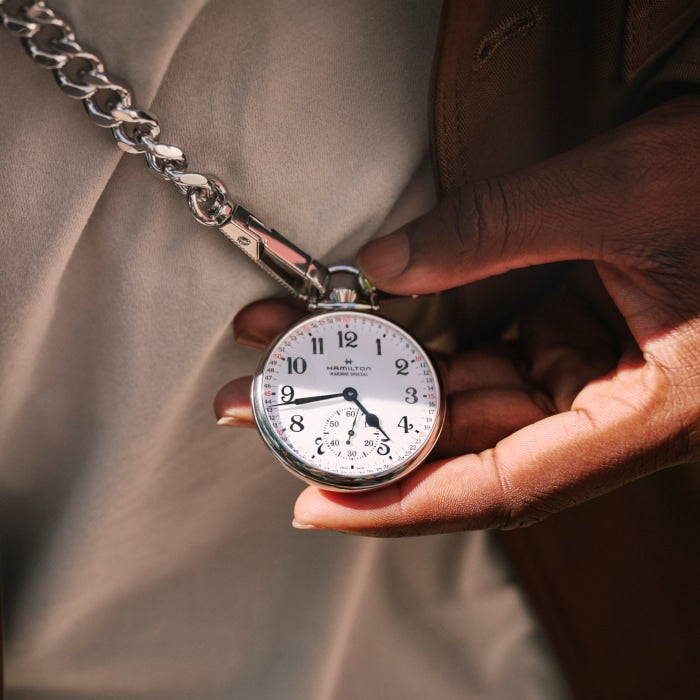 American Classic RailRoad Pocket Watch - Limited Edition - H40819110